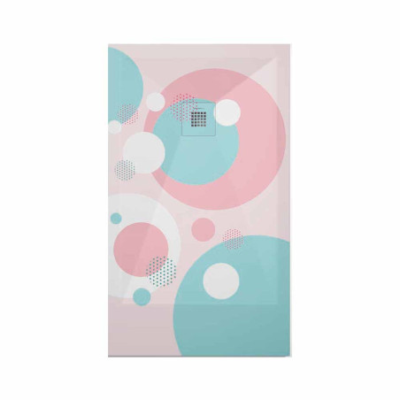 RECEVEUR DE DOUCHE CERCLES