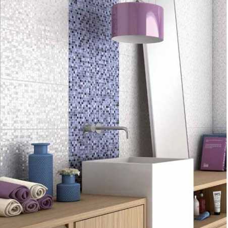 TREND AZUL 25X50 MUR EN PÂTE ROUGE