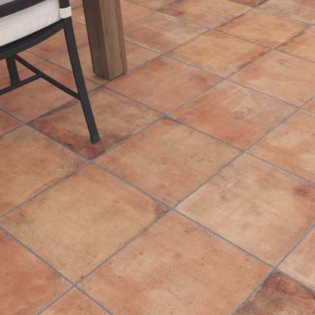 COTTO CALDERA C-1 31.6X31.6 SOL – MUR GRÈS CÉRAME PÂTE ROUGE