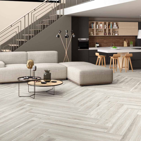 WOODVILLE BLANC 30X150 COM PORCELAIN WALL AND FLOOR TILES