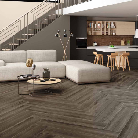 WOODVILLE MARRO 30X150 COM SUELO – PARED PORCELÁNICO