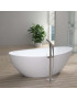 BATHTUB OVO RESIN AND STONE