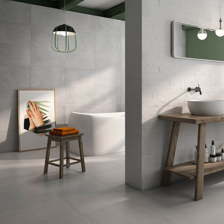 ADINE BLANCO COM 33X55 MUR EN PÂTE ROUGE