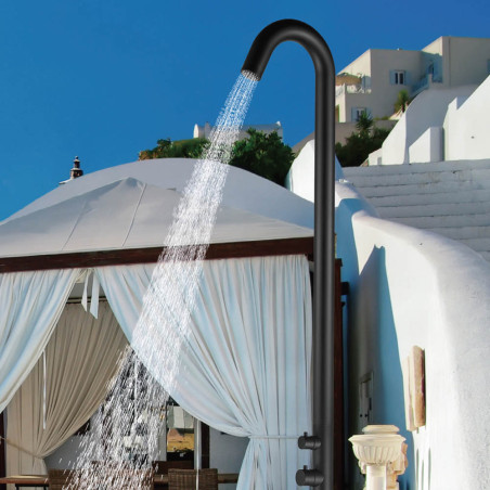 OUTDOOR SHOWERS SINGLE LEVER STAINLESS RLCML9002BL