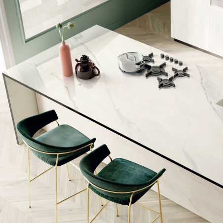 COUNTERTOP STATUARIO PEARL 80X300 X1.5 CM
