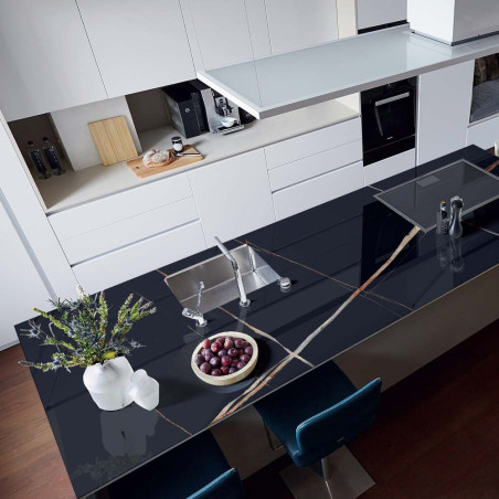 COUNTERTOP LAURENT GOLD 80X300 X1.5 CM