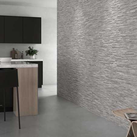 TYLER XL GRIS 40X120 COM WHITE BODY WALL