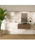AOSTA WHITE 45X90 PARED PASTA ROJA
