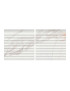 AOSTA WHITE RLV 45X90 RED BODY WALL TILE