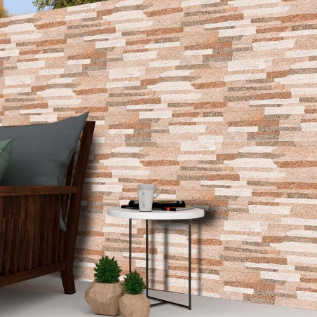 DOLMEN BEIGE 40X60 PARED PASTA ROJA