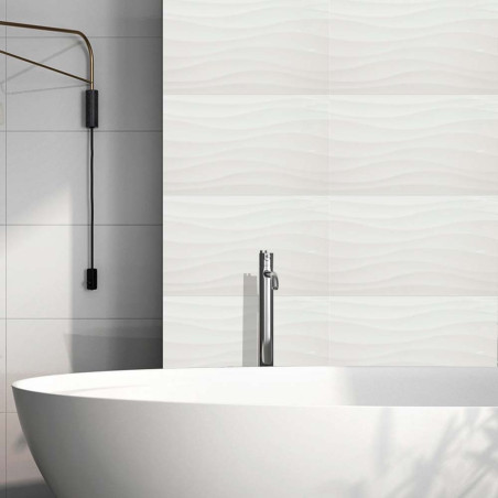 BLANC SKY ONDAS BR 33.3X55 PARED PASTA ROJA