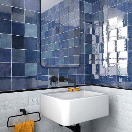 ZELLIGE AZURRO 33.3X33.3 RED BODY WALL