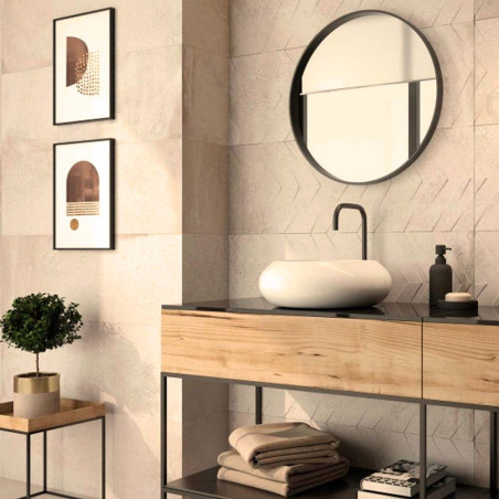 ORIGIN SAND MATE 33X55 MUR EN PÂTE ROUGE