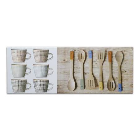 DECOR RETRO 20X50 PARED PASTA ROJA