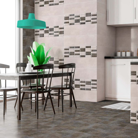 IRON TITANIO 45X45 COM GRES WALL AND FLOOR TILES