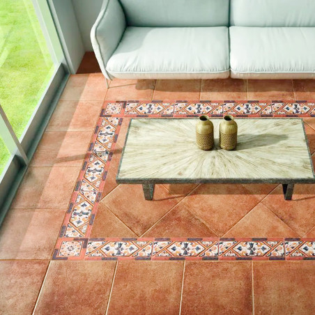 OLBA CUERO 33.3X33.3 SOL – MUR GRÈS