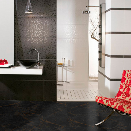 BONAO CARVING BLACK 45X45 COM SOL – MUR GRÈS