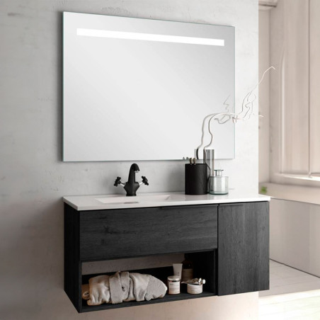 MUEBLE BM SUSPENDIDO 100 CM EBONY