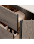 MUEBLE DE BAÑO BO SUSPENDIDO 80 CM IRON OAK
