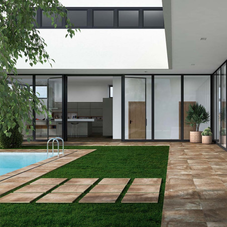 COCOTERO MOSS C-3 60X60 2 CMS COM SUELO PORCELÁNICO