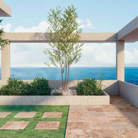 MORIS BEIGE C-3 60X60 X 2 CMS COM SUELO PORCELÁNICO