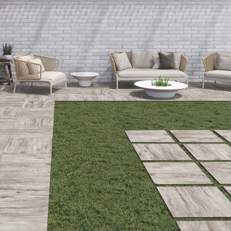 ROSY GREY C-3 60X60 X 2 CMS COM SUELO PORCELÁNICO