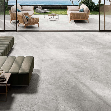 ALCANDER GREY  60X120X 2 CMS COM SUELO PORCELÁNICO