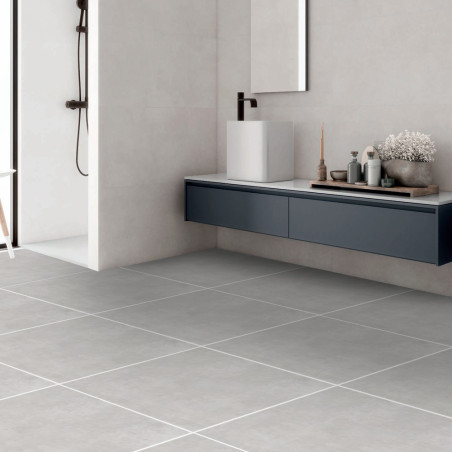 ALPHA BLANC 45X45 COM SOL – MUR GRÈS