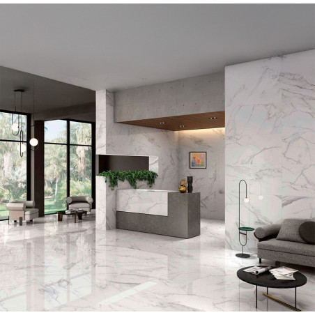 DAREN POLISHED WHITE 60X120 FLOOR – WALL PORCELAIN