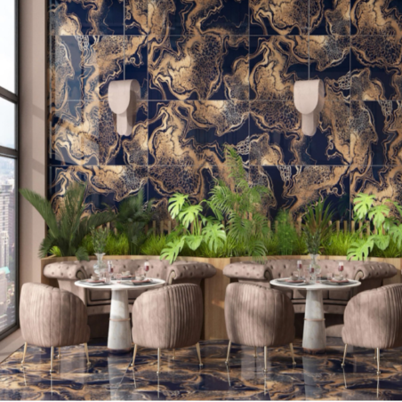 BLACK PANTER SOL - MUR PORCELAINE