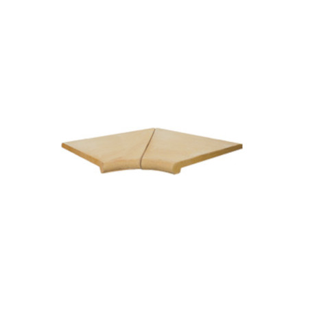 MONTGO CORNER 22X95X70 TOSCA - WHITE