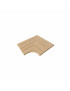 LANZAROTE CORNER 60X60X40X2,5 WALNUT - PINE