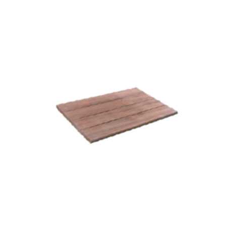 LANZAROTE STRAIGHT 60X40X2.5 WALNUT - PINE