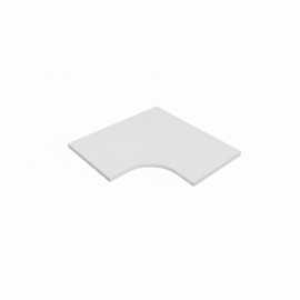TENERIFE CORNER 60X60X35X2.5 TOSCA - GRAY - WHITE