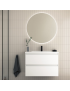 MUEBLE CHEAP SUSPENDIDO 80 CM BLANCO BRILLO