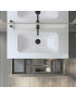 MUEBLE CHEAP SUSPENDIDO 80 CM BLANCO BRILLO