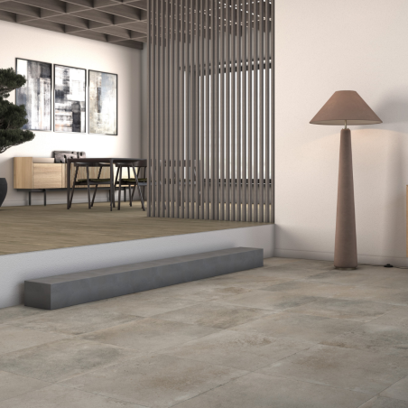 COTTONBLEND GREIGE 60X60 PORCELAINE FLOOR-WALL