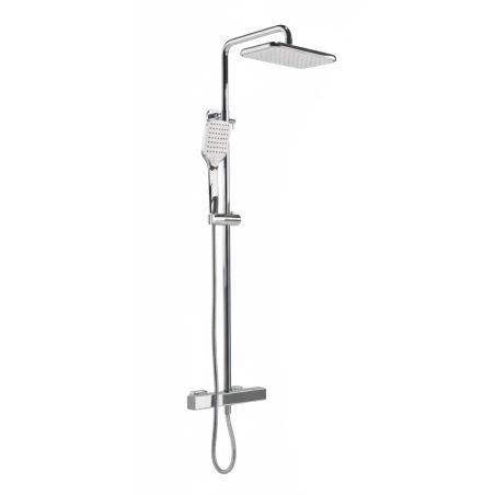 CHROME SQUARE SINGLE-LEVER SHOWER MIXER REF.97S03902