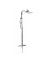 CHROME SQUARE SINGLE-LEVER SHOWER MIXER REF.97S03902