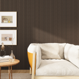 BLACK AND TAUPE 600X2700 MM ACOUSTIC PANEL