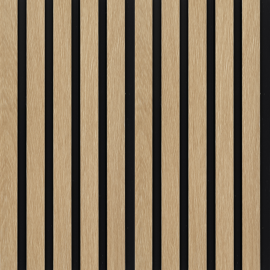LINDEN 2.70 M SLATTED PANELING FOR INTERIORS