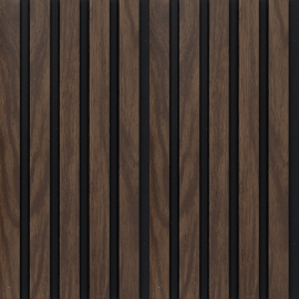 EBONY 2.70 M SLATTED PANELING FOR INTERIORS