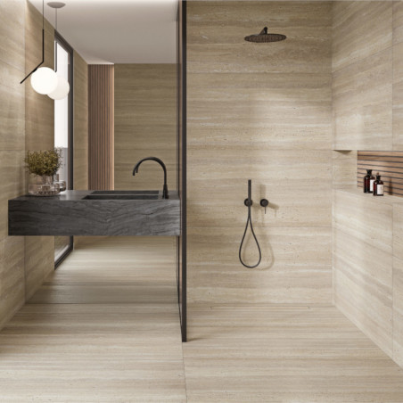 TRAVERTINO ROCKER 60X120 PORCELÁNICO SUELO-PARED