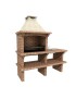 CONJUNTO CAJÓN BRASERO + CAJÓN CENICERO + PARRILLA 78X48 CM