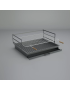 FIREBOX DRAWER + ASH DRAWER + GRILL SET 95X65 CM