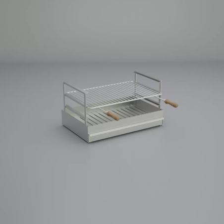 CONJUNTO CAJÓN BRASERO + CAJÓN CENICERO + PARRILLA 60X38 CM