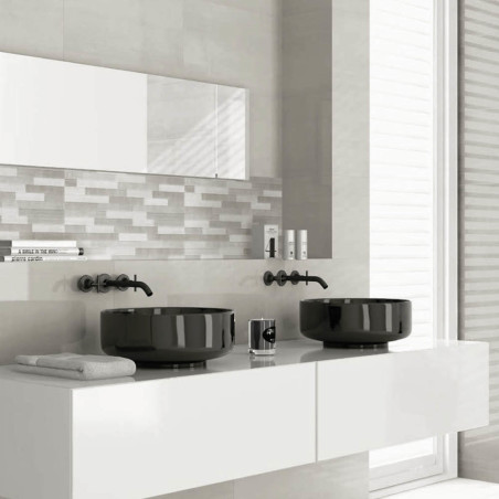 CAMPUS RLV. PERLA 33.3X55 MUR EN PÂTE ROUGE