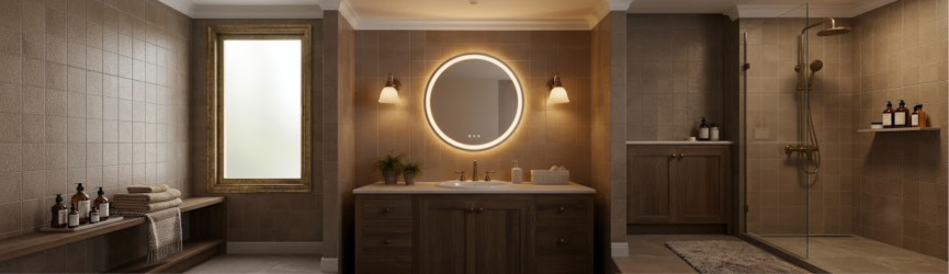 Decorative Bathroom Mirrors
